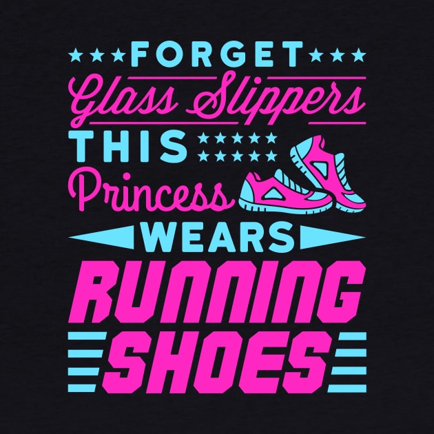 Running Shirt - This Princess Wears Running Shoes by redbarron